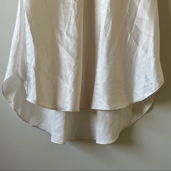 Victoria’s Secret White Satin Slip Dress Size Large - Picture 5 of 11